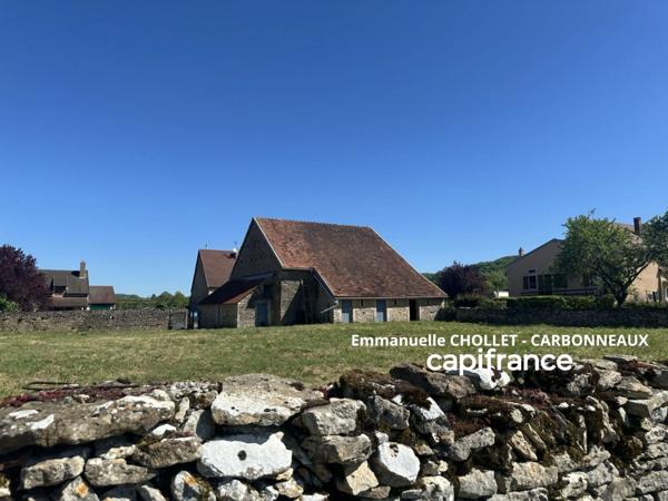 Grange avec grand jardin constructible proche de POUILLY EN AUXOIS (21)