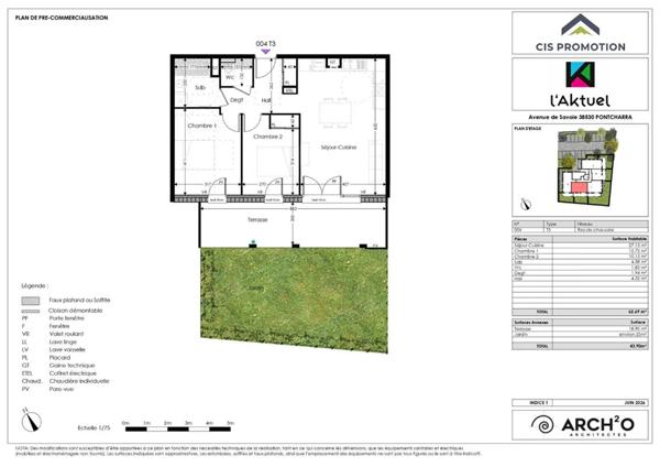 Appartement à vendre à Pontcharra (38530)
