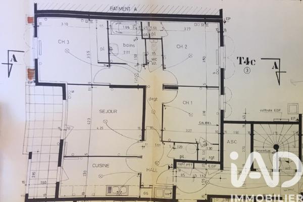 Appartement à vendre 4 pièces 84 m² Lyon 5