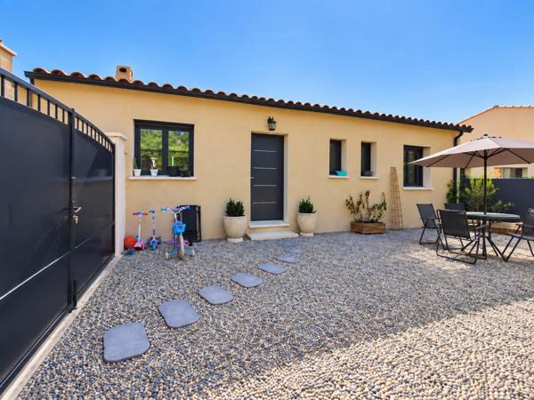 Plain-pied 2025, état neuf, 3 chambres, garage