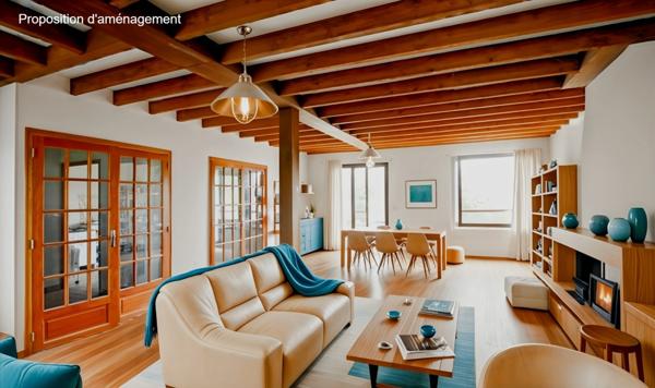 Maison à rénover avec rez-de-jardin aménageable BURES SUR YVETTE (91)