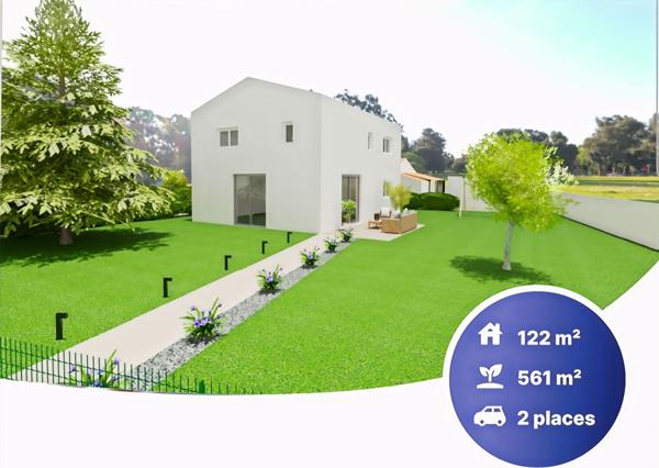 EYSINES - Maison neuve 125 m² prête à décorer - 560m² de parcelle - proche TRAM D