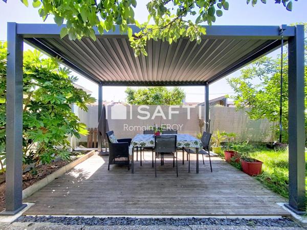 Maison 3 chambres avec jardin, garage et tram à pied