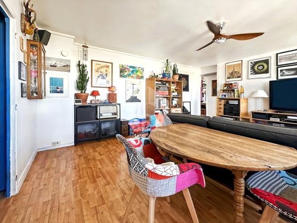 Appartement Montreuil ? Dernier étage lumineux 3/4 pièces avec vue dégagée