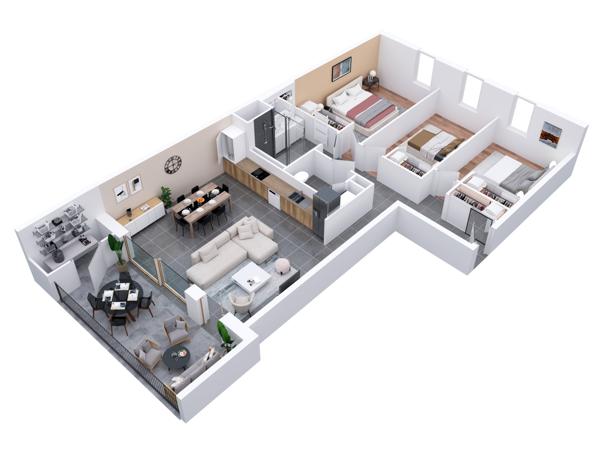 Résidence de standing au coeur d'Aix-les-Bains Aix-les-Bains (73100)