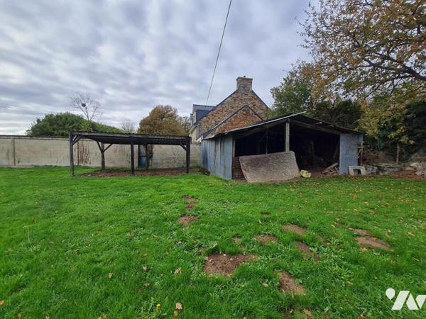 À Vendre à Evellys Maison à rénover située en campagne à 8 minutes de Réguiny