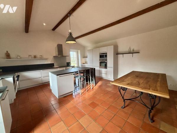 Maison en pierre de plain-pied de 200 m² – Calme et nature