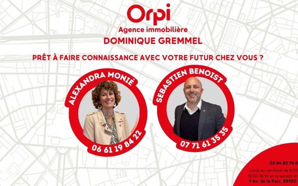 Appartement à vendre    3 pièces • 66 m2 Dole