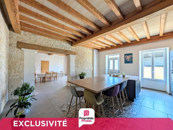 Maison 280m² située sur la commune de Réparsac réf annonce 456536 Exclusivité VIP