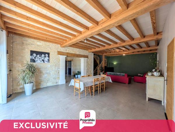 Maison 280m² située sur la commune de Réparsac réf annonce 456536 Exclusivité VIP