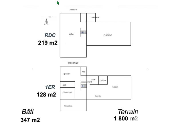 Immeuble à vendre 347 m² Blagnac