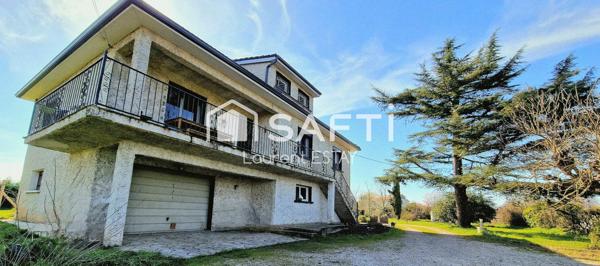 225m² habitables sur 4000m² arborés