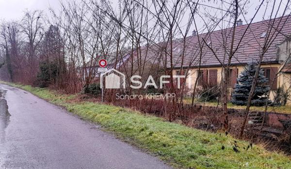 Maison mitoyenne de 4 pièces et terrain constructible
