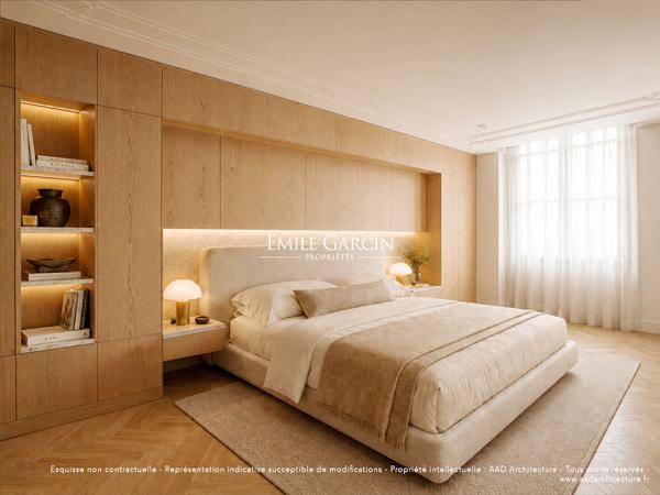 À Vendre - Appartement - Neuilly Sur Seine - 92200 -  3 Chambres - Jardin