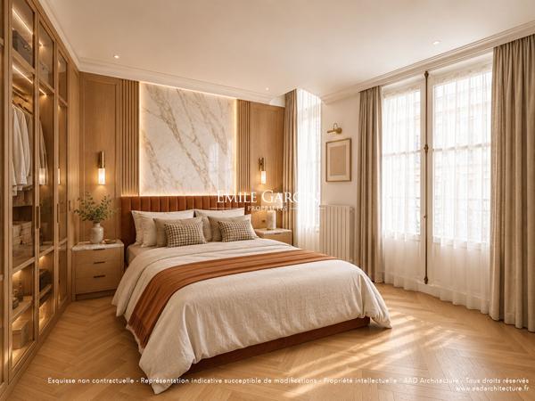 À Vendre - Appartement - Neuilly Sur Seine - 92200 -  3 Chambres - Jardin