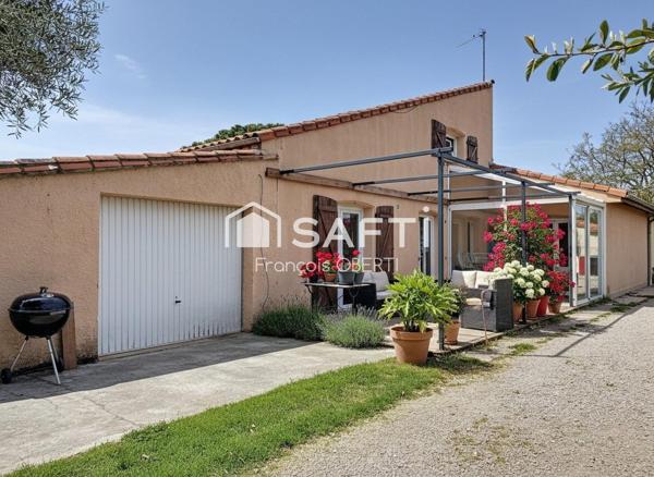 jolie maison à l'agencement idéal, au calme