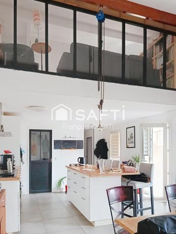 jolie maison à l'agencement idéal, au calme