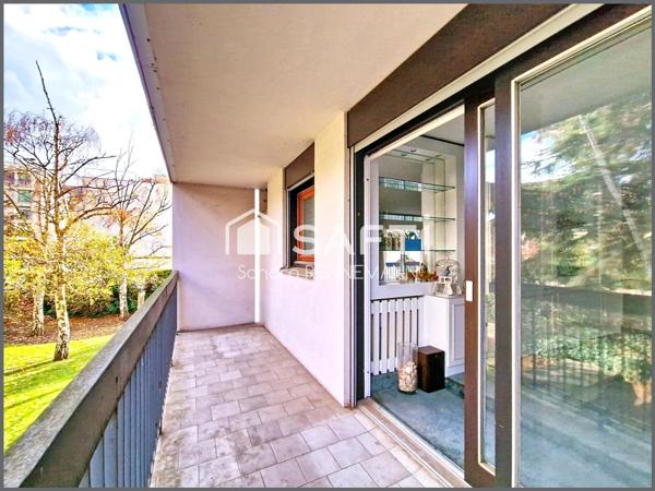 BECON  Lumineux, 3/4 chambres, 4 balcons, parking.