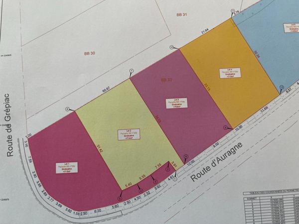 terrain constructible viabilisé