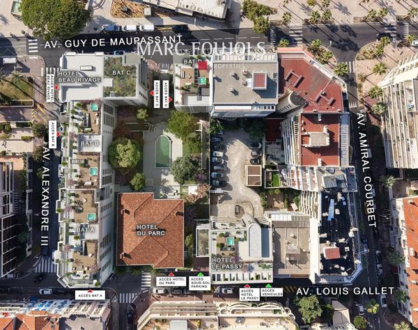 ANTIBES / JUAN-LES-PINS – Élégant studio neuf dans une résidence de prestige en front de mer