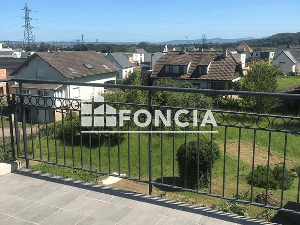 Location Appartement 3 pièces 63.17 m² - 47A RUE ROGG HAAS Sierentz 68510