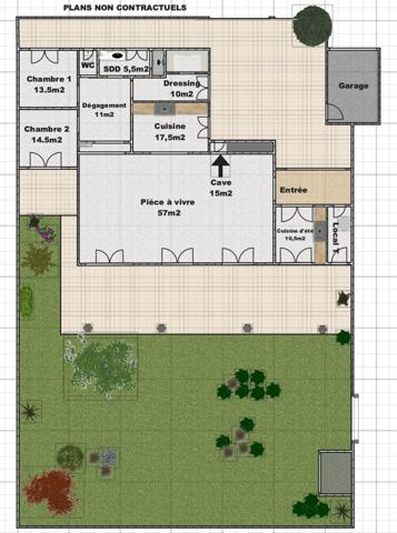 Maison 3 pièces - 145 m² Exclusivité efficity