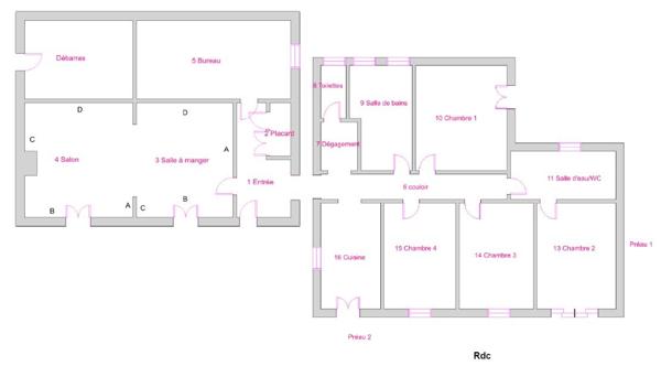 🏡 Maison familiale d'environ 140 m² – 5 chambres – Piscine – Jardin clos