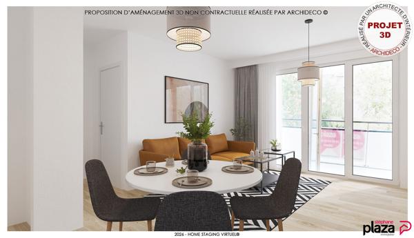 Appartement 2 pièces 42.51 m2