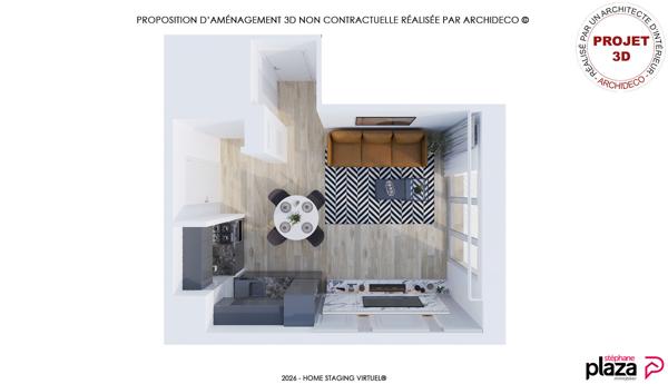 Appartement 2 pièces 42.51 m2