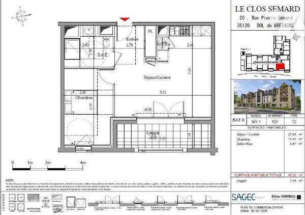 APPARTEMENT T2 HYPER CENTRE