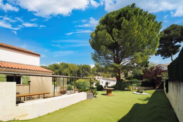 Septèmes-les-Vallons (13240) Maison T4 130m2 + T2 de 57m2 indépendant sur un terrain de 980m2