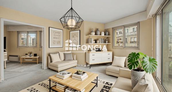 À vendre Appartement 2 pièces 55.33 m² - Paris 75015