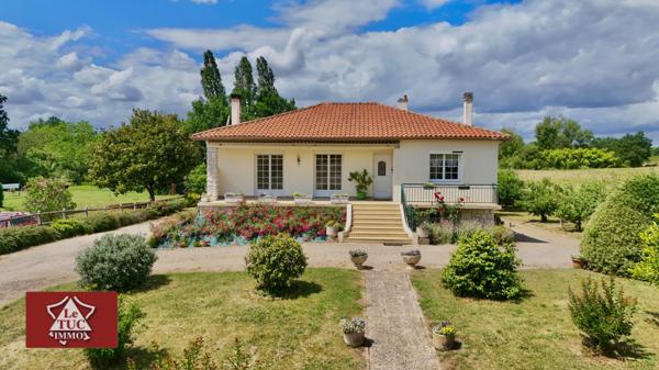 Maison 3 chambres avec garage et grand jardin Saint-Sylvestre-sur-Lot (47140)