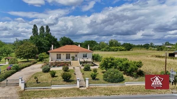 Maison 3 chambres avec garage et grand jardin Saint-Sylvestre-sur-Lot (47140)