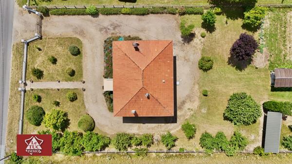 Maison 3 chambres avec garage et grand jardin Saint-Sylvestre-sur-Lot (47140)