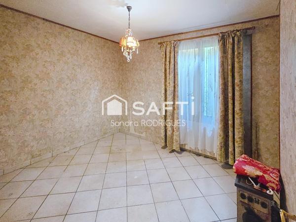 Maison individuelle avec jardin axe Saint-Quentin /Laon