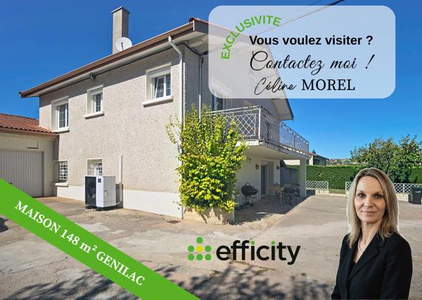 Maison
         5 pièces
        - 148 m² Exclusivité 395 000 € *