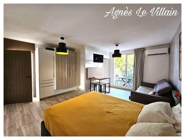 Grand Studio 25 m2 en Rez de Jardin