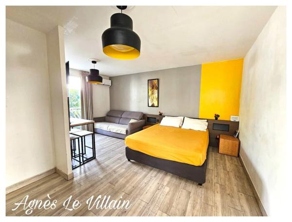 Grand Studio 25 m2 en Rez de Jardin