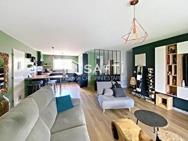 Montauban (bas-Pays) belle maison contemporaine d'environ 113 m2  avec piscine – Confort et tranquillité au rendez-vous !