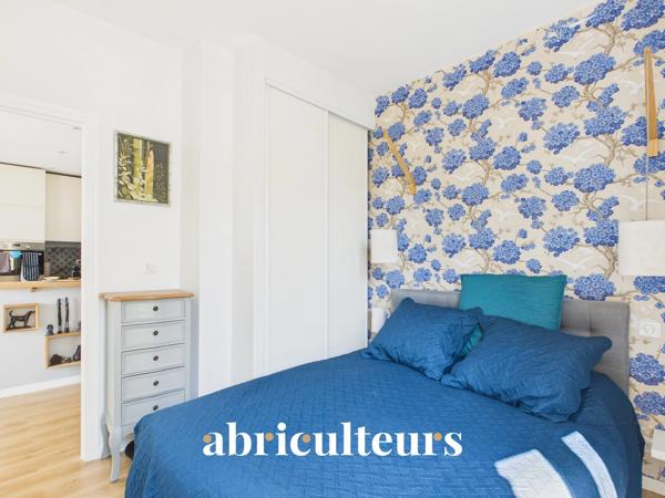 Charmant appartement 3 pièces de 39 m² Entièrement rénové Vue mer dégagée Nice Mont Boron