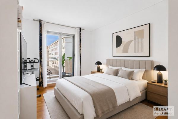 4 PIÈCES MODERNE SANS VIS-À-VIS AVEC BALCON, CAVE ET PARKING.