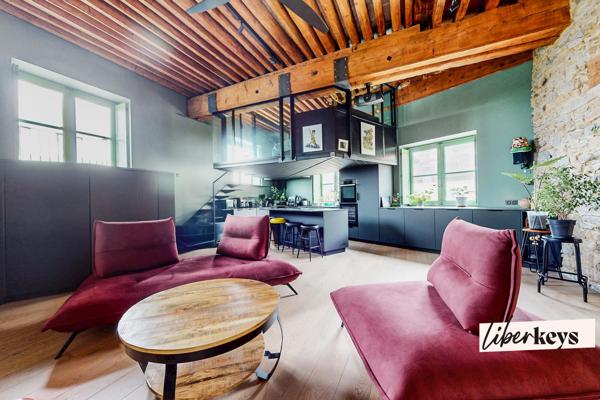 Superbe loft esprit canut - Entre Lyon 4e et Lyon 6 - proche Parc de la Tête d'Or