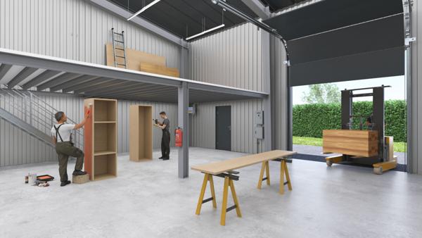 Locaux d'activités - Programme neuf - de 75m² à 1200m²