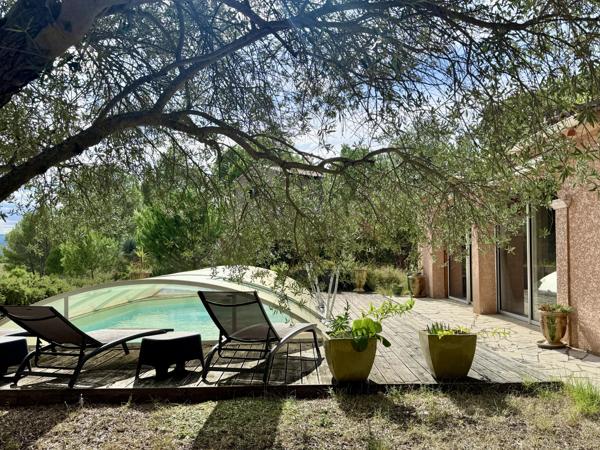 Élégante villa avec vues panoramiques, piscine et jardin méditerranéen – Limoux