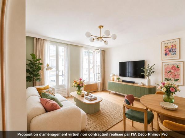 appartement 69m2 batignolles