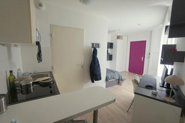 STUDIO meublé en résidence étudiante a vendre pour investisseur LMNP/LMP -- Lyon 8