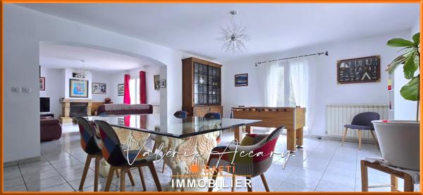 Rocbaron : Maison individuelle de 202 m² sur un terrain de 1703 m² avec 6 chambres, piscine, garage, T2 indépendant…...