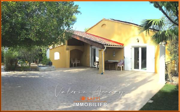 Rocbaron : Maison individuelle de 202 m² sur un terrain de 1703 m² avec 6 chambres, piscine, garage, T2 indépendant…...