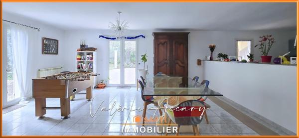 Rocbaron : Maison individuelle de 202 m² sur un terrain de 1703 m² avec 6 chambres, piscine, garage, T2 indépendant…...